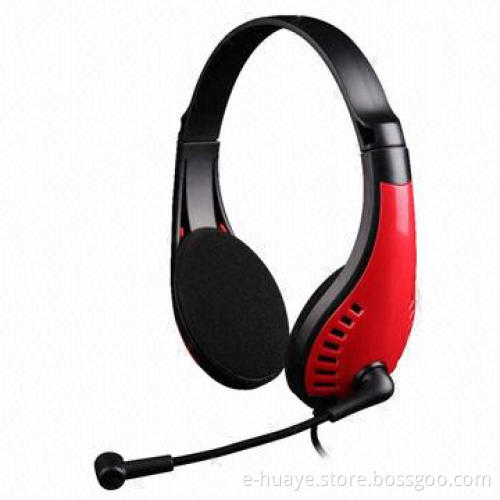 PC Headset with Wired Cute Design